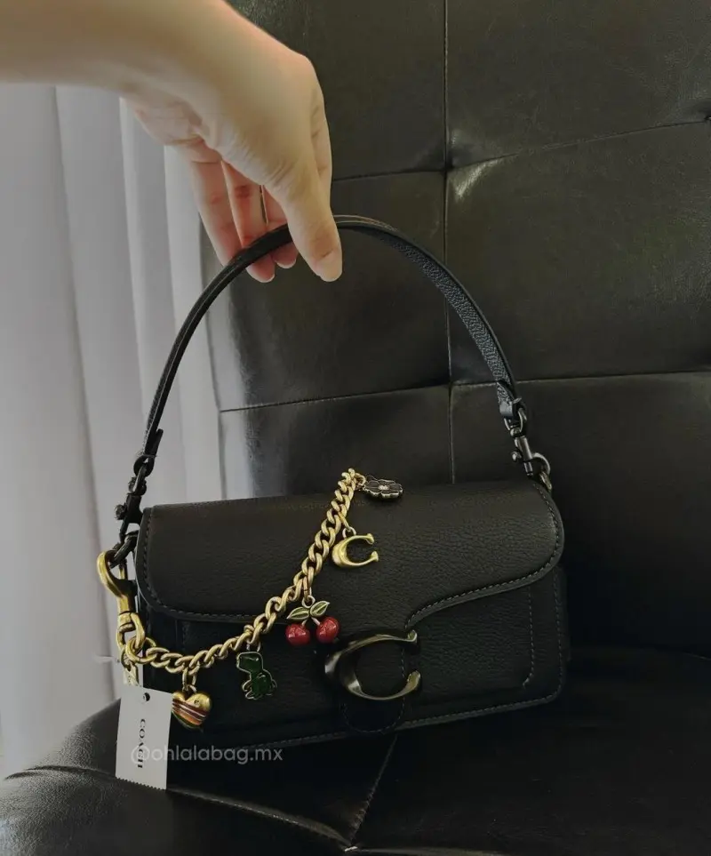 Coach Motif Bag Charm With Original Box NORETURN - Image 3