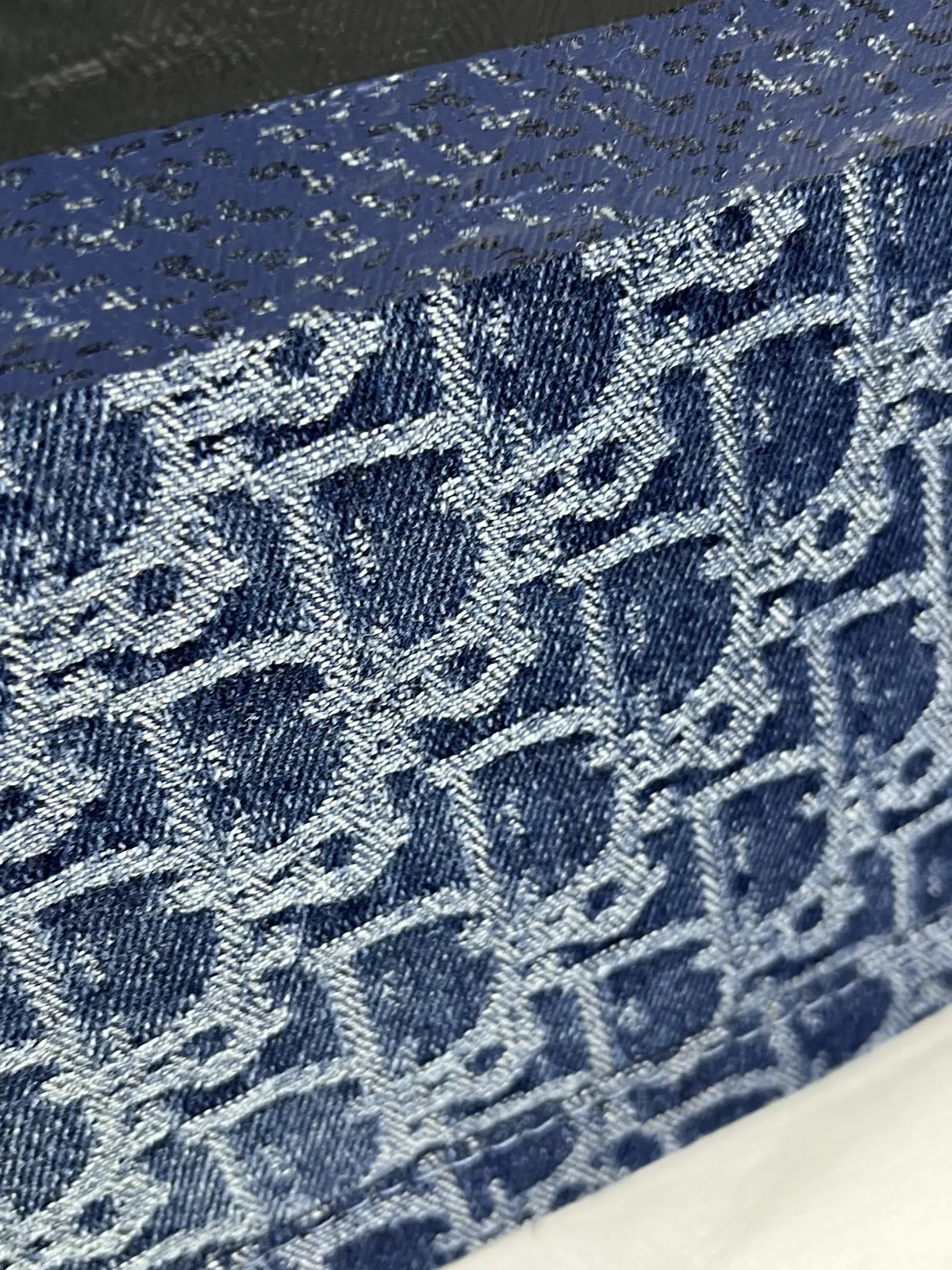Dior Book Tote Denim With DustCover - Image 7