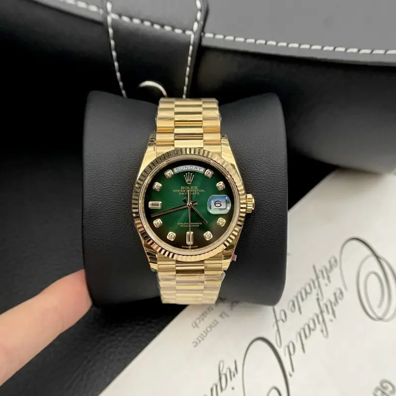 Rolex Oyster perpetual Day Date Yellow-Gold Z-R Quality - Image 4