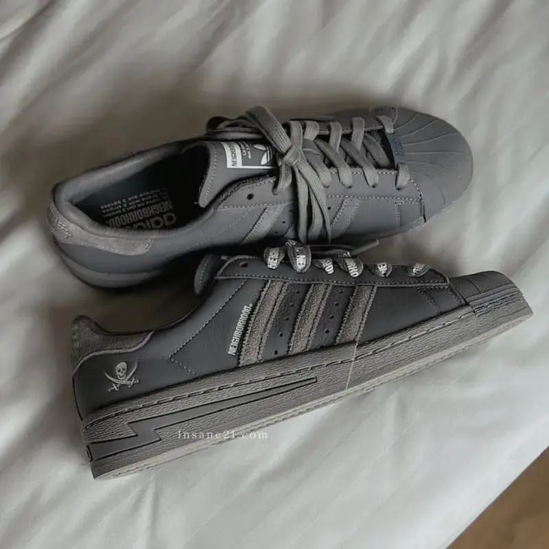 Neighborhood x s superstar grey--