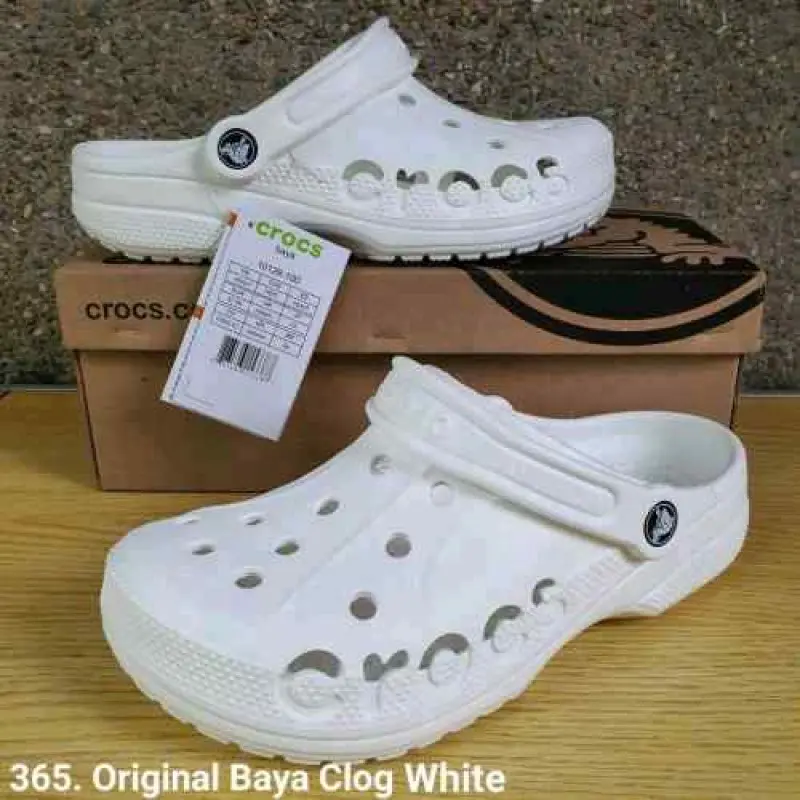 Crocs Baya Clogs White Fixed - Image 2