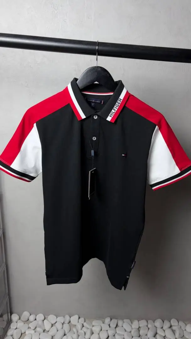 Premium tommy hilfiiger Polo T Shirt with OG box Packaging 2202 - Image 3