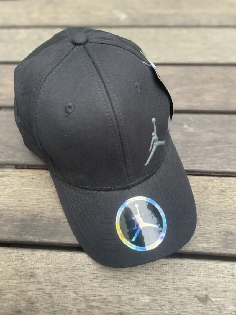 Air Jordan Black Jordan Logo Premium Unisex Cap (With Safety Box)