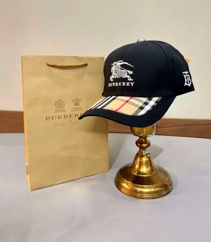 Burberry TB Equestrian Knight Monogram Premium Unisex Cap (With Safety Box) - Image 2