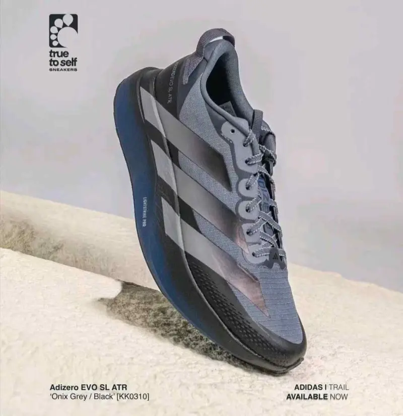 Adidas Adizero Evo SL ATR Onix Grey Black Navy - Image 5