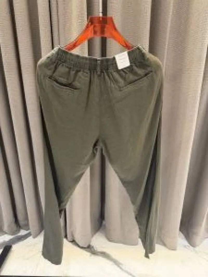 Calvin Kline Olive Linen Pant - Image 2