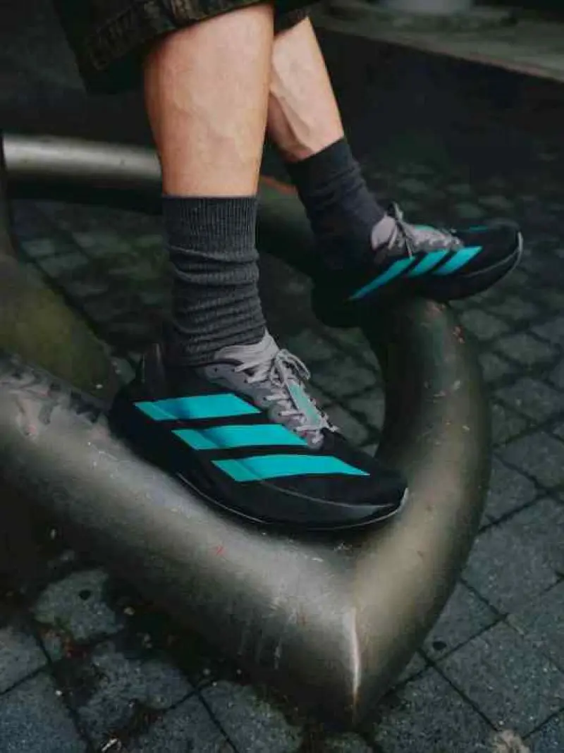 Adidas Adizero Evo SL Core BlackPure TealGrey Four