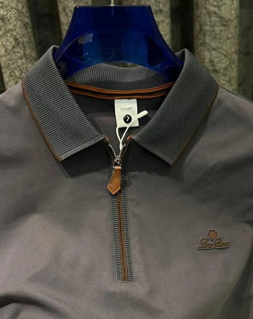 LORO PIANA IMPORTED STORE ARTICLE POLO T-SHIRT - Image 3