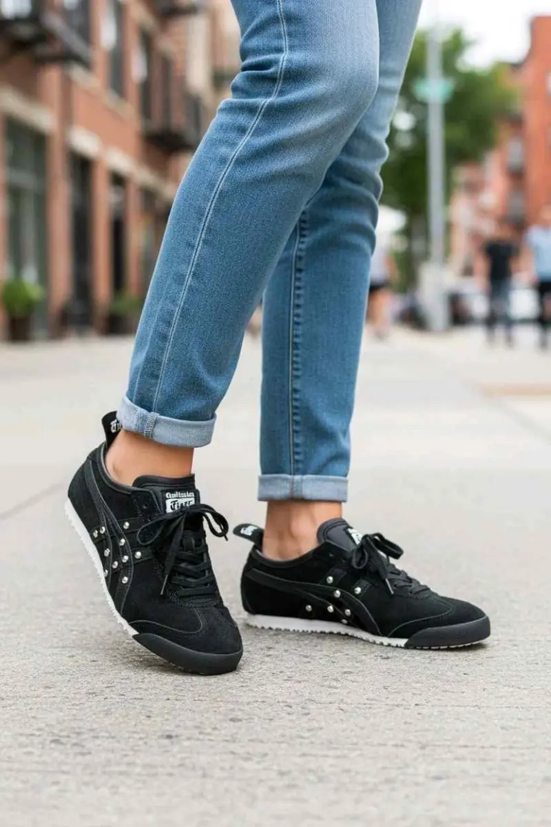 Onitsuka tiger Mexico 66 SD Crystal black suede - Image 5