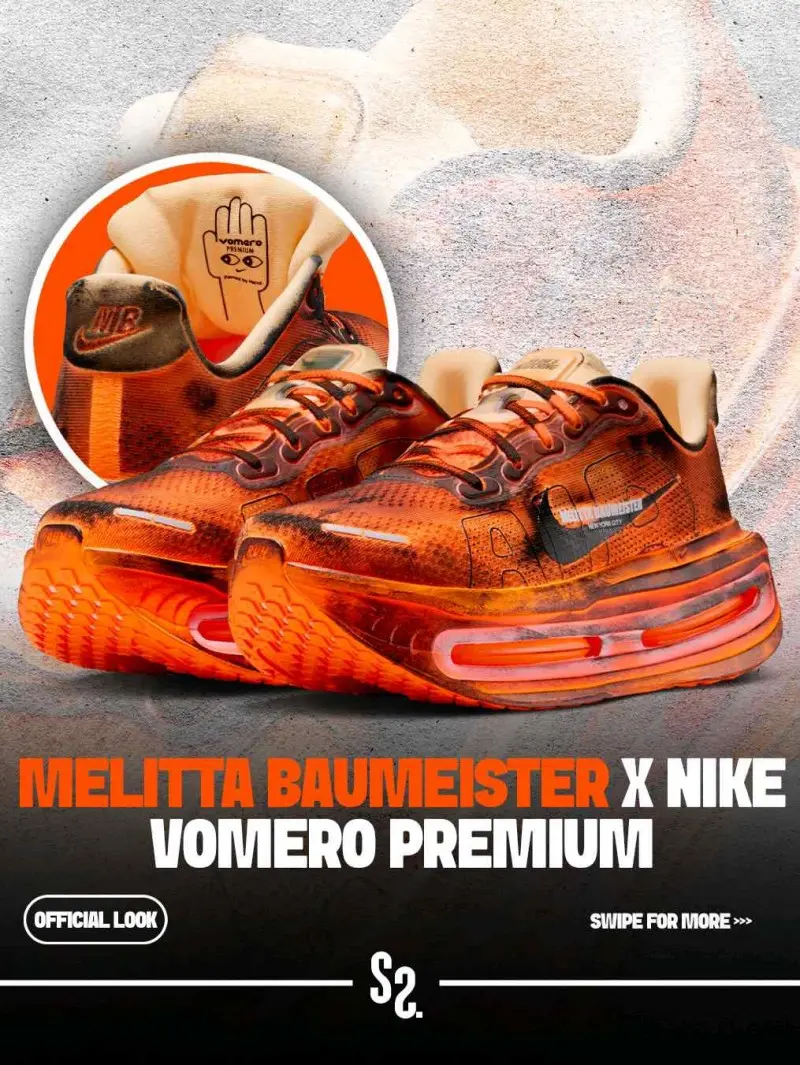 Nike Vomero PremiumMelitta Baumeister X Total orenge - Image 7