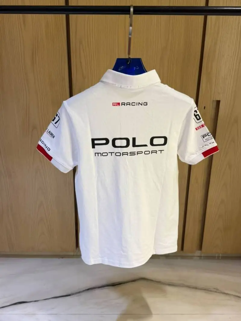 PORSCHEx Ralpxh Lauren IMPORTED STORE ARTICLE POLO T-SHIRT - Image 2