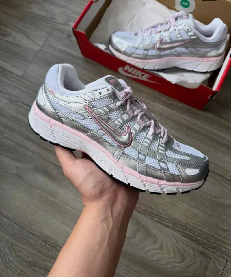 Nike P6000 White Elemental Pink Womens - Image 2