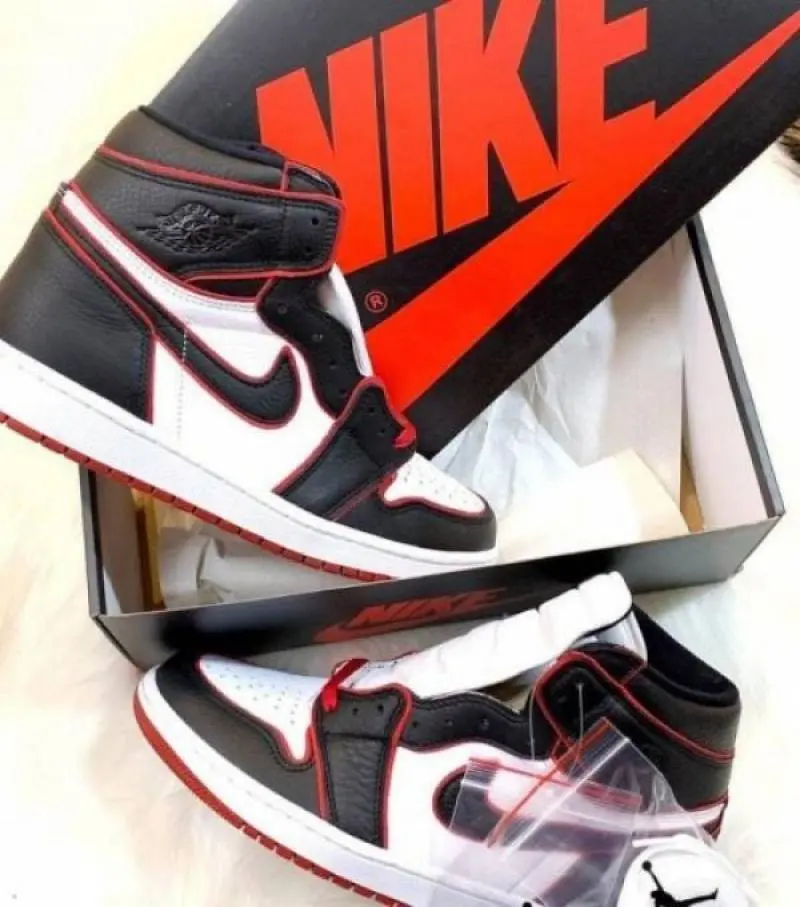 Jordan 1 High Blood Line For Mens 621 - Image 3