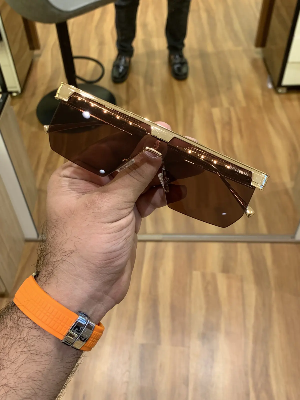 Balmain 9040 gold brown - Image 5