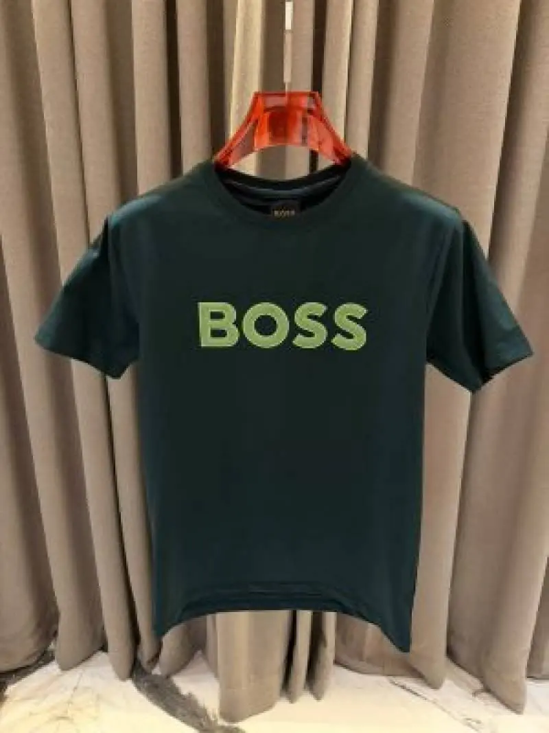 Boss Middle Brand Logo Round Neck T-shirt - Image 2