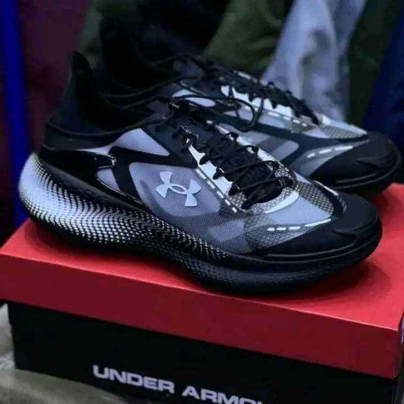 Underr Armour UA Echo SlipSpeed Black White - Image 5