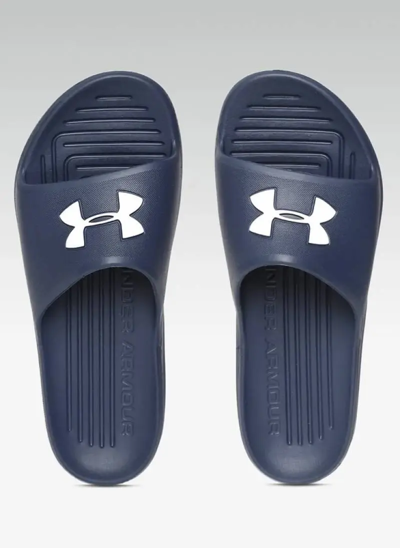Under Armor Core PTH Navy Blue Slides - Image 2