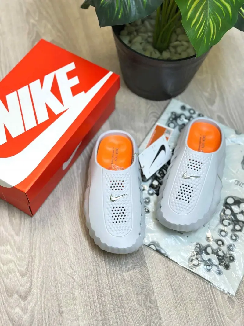 Nike Mind 001 Premium Grey Slides - Image 2