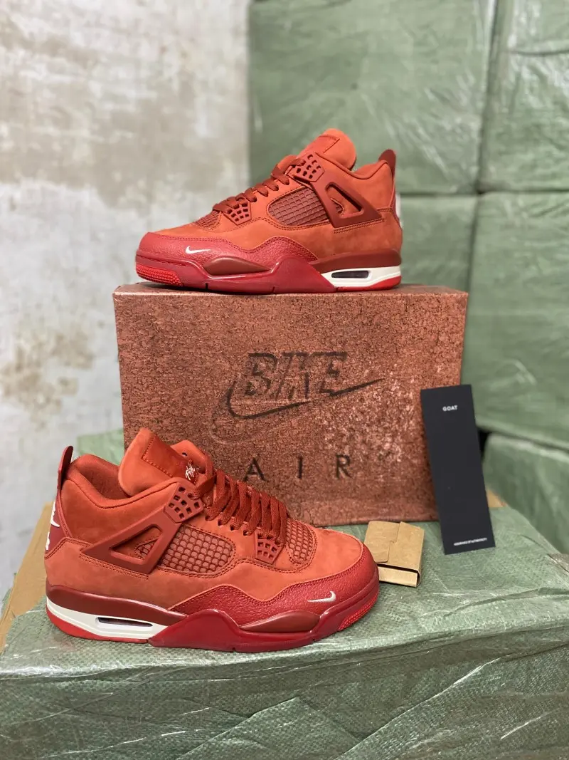AIR JORDAN 4 X NIGEL SYLVESTER BRICK BY BRICK Ua quality with Og box - Image 2