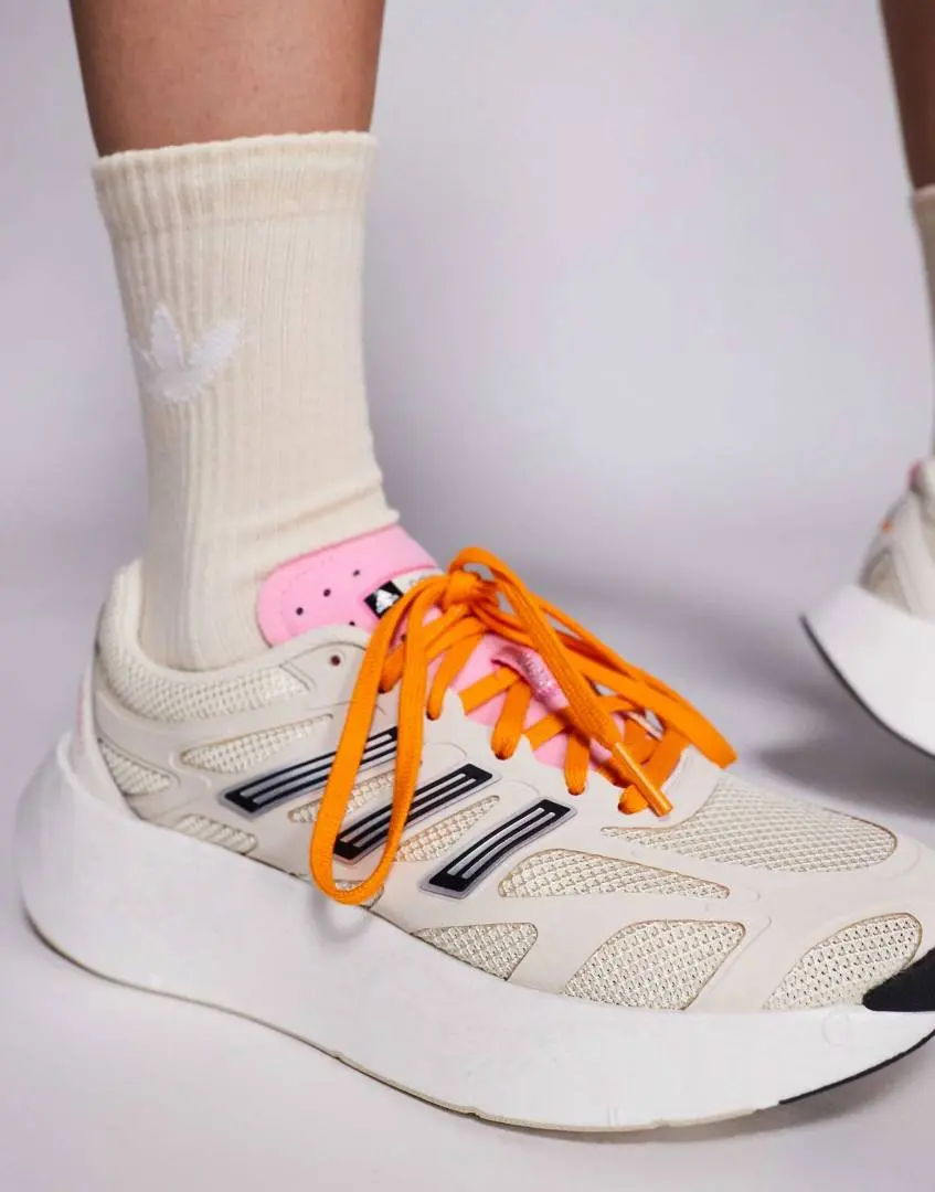 Adidas Adizero Aruku Wonder White orange - Image 5