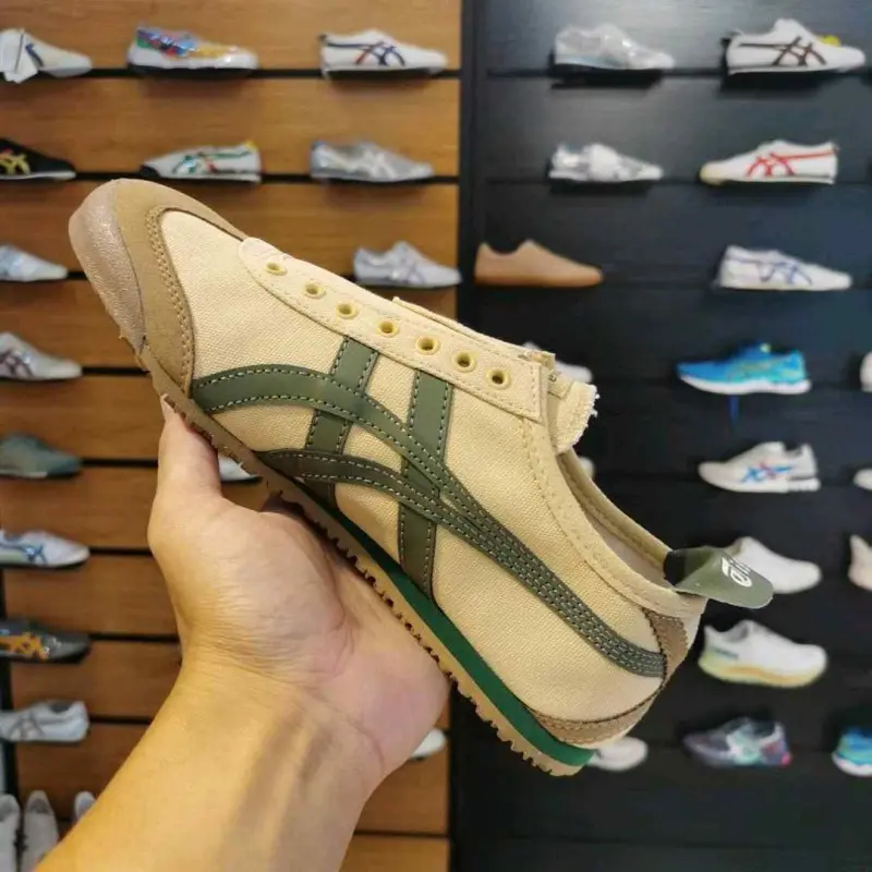Onitsuka tiger Mexico 66 Brich Grass Green slip on 566 - Image 4