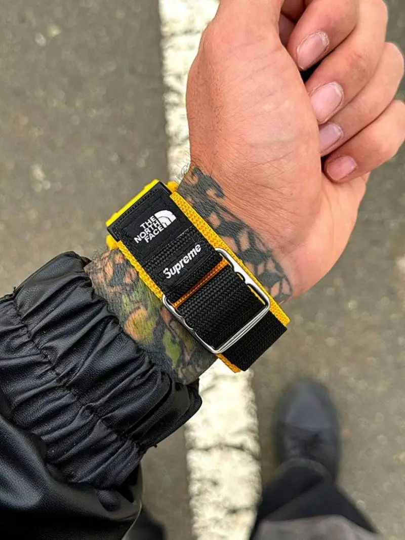 Casio G Shock x Supreme x Special Edition black and yellow - Image 3