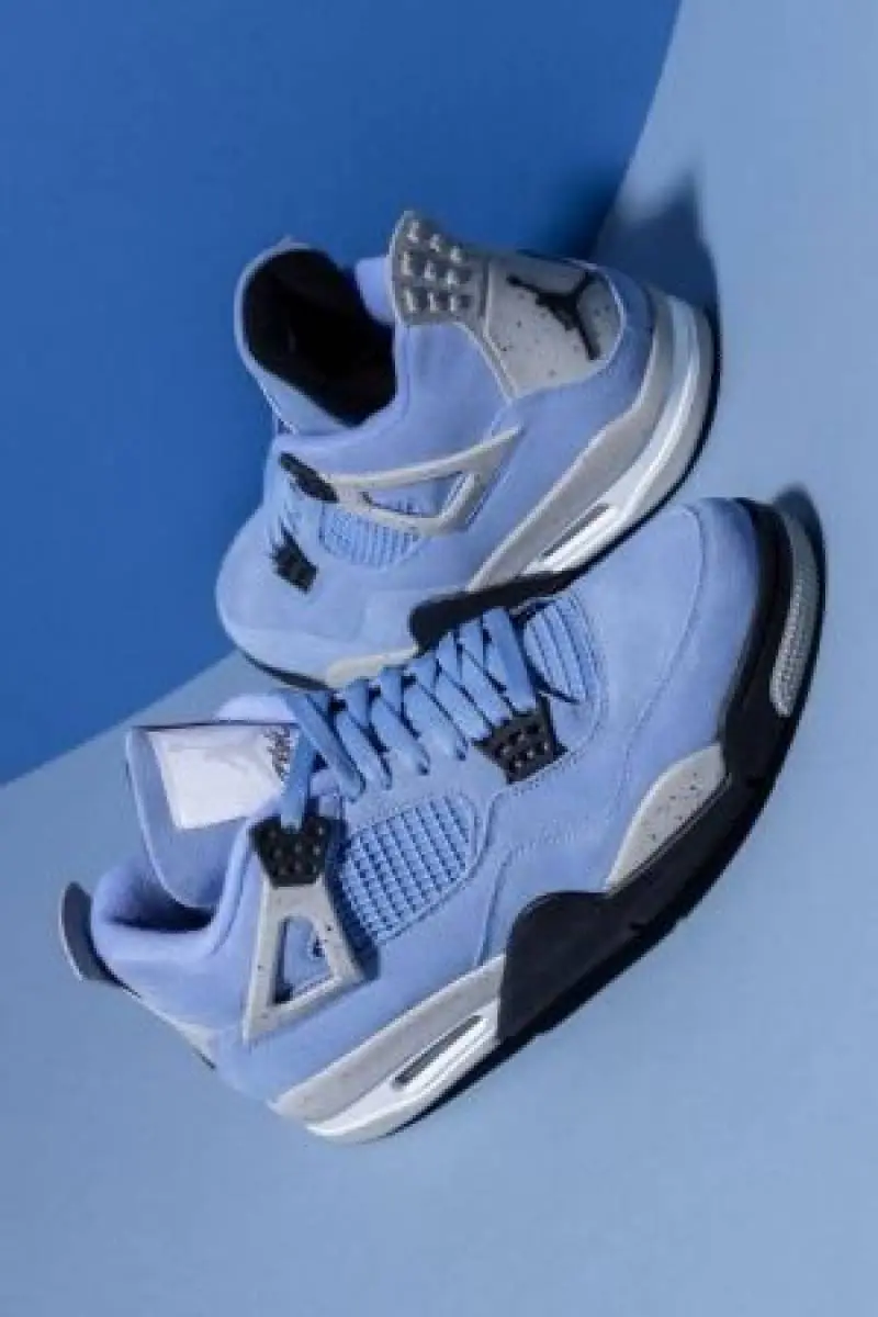 Jordan 4 Unc University Blue 047 - Image 3