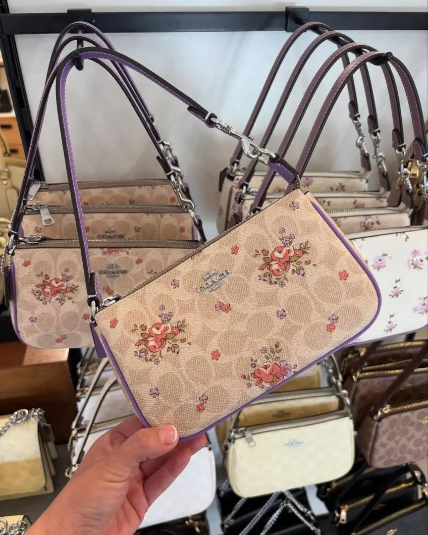 Coach Nolita 19 Premium Limited Edition Flower With DustCover CarryBag
