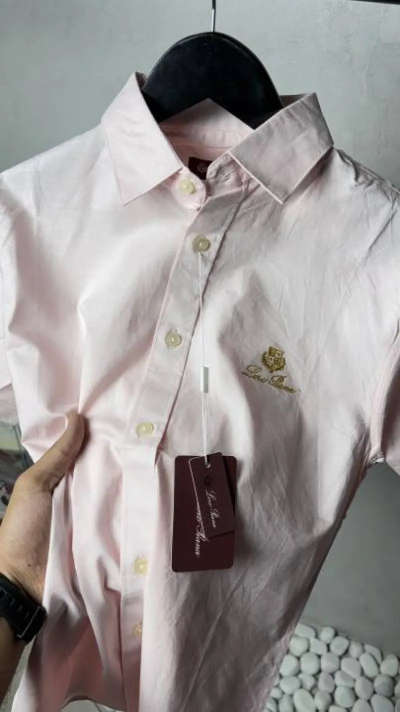Loro Pian a Premium Half Sleeves Shirt 2353 - Image 4