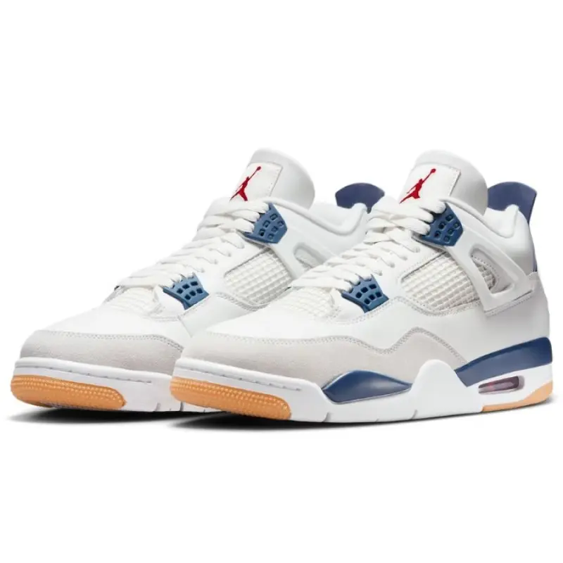 Nike SB x Air Jordan 4 Navy - Image 4