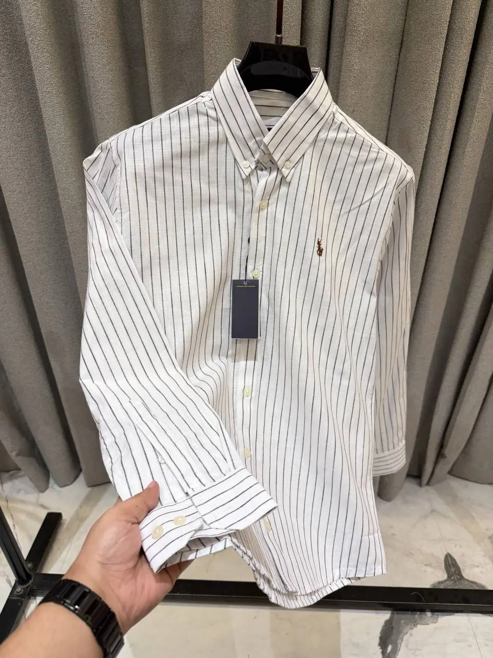 Ralph Lauren Lining White Premium Shirt - Image 2
