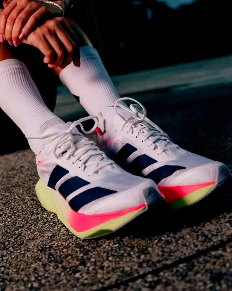 Adidas Adizero Drive Rc White Neon 5005 - Image 5