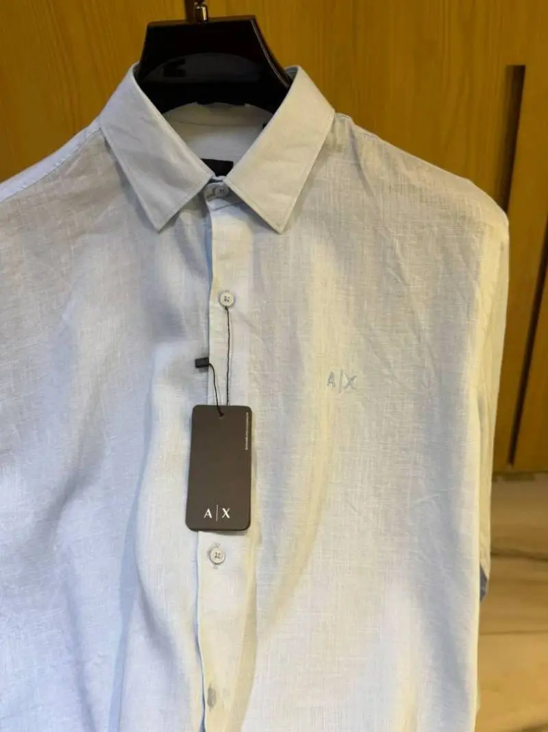 Armani Exchange IMPORTED STORE ARTICLE SHIRT LEELAN FABRIC - Image 4