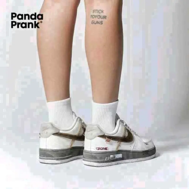 Nike Airforce 1 X Panda Prank Fog Wrapped 493 - Image 3