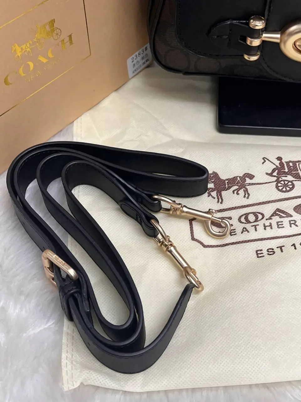 Coach Brie Shoulder Crossbody Bag With OriginalBox - Image 6