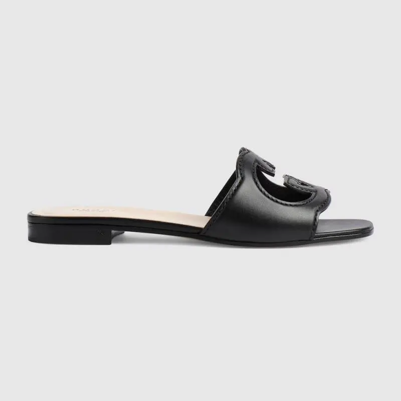 Gucci Fix-Price Interlocking G Slides With Original Box CarryBag Packaging - Image 6