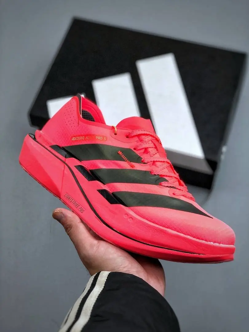 Adizero Adios Pro 5 Red running shoe - Image 2
