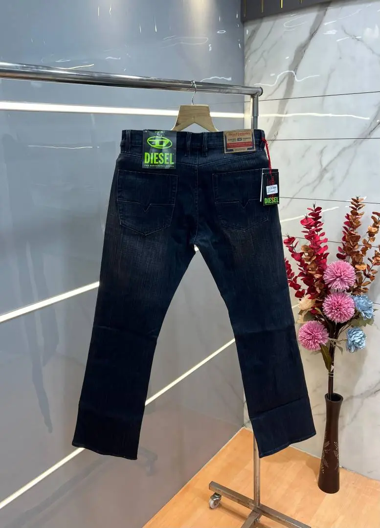 Diesel Blue Shade Boot Cut Premium Imported Stretchable Lycra Fabric Denim 3754 - Image 4