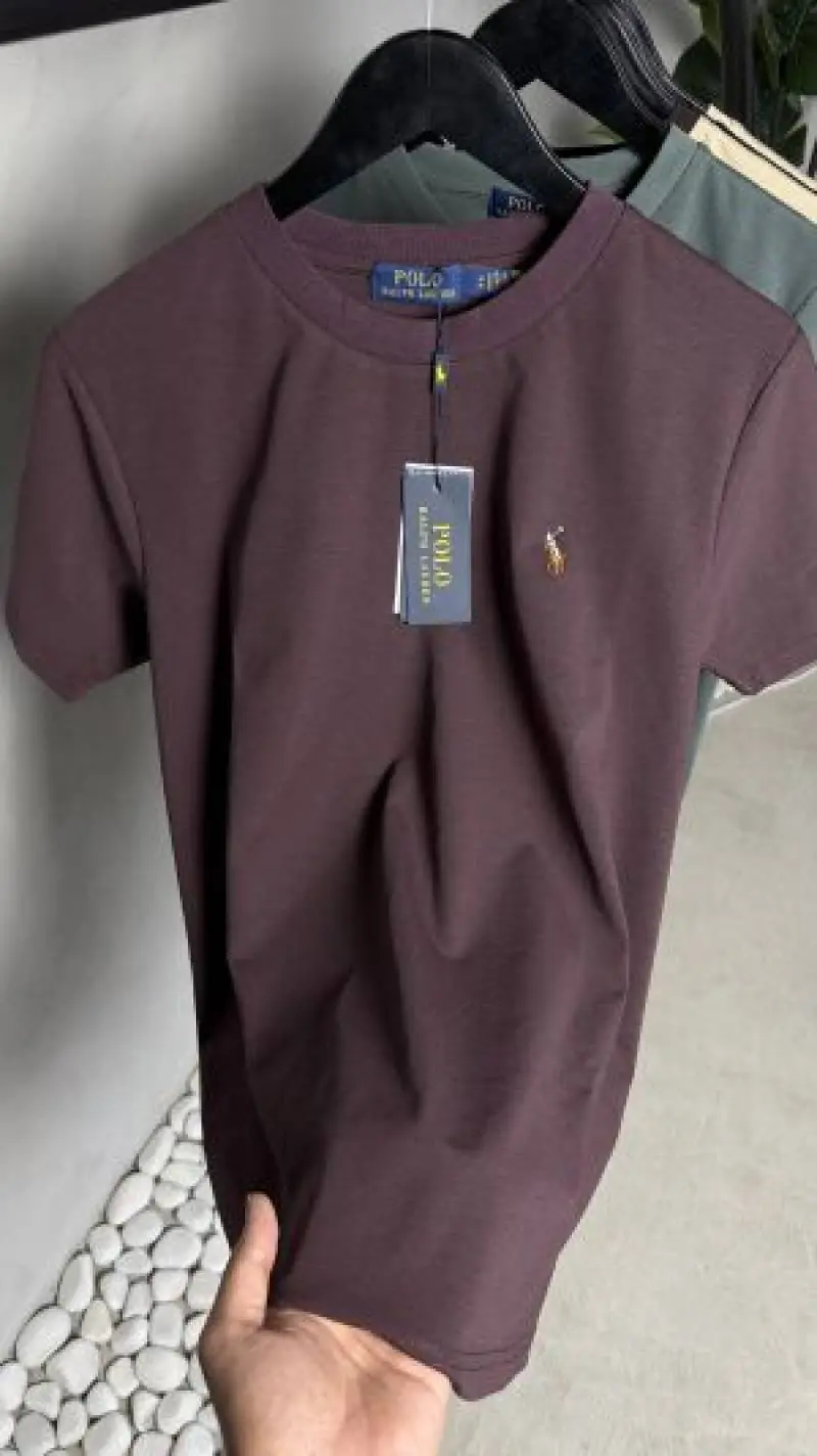 Ralph Laure -n RL Round Neck Premium T Shirt with OG Box Packaging 1653 Sale offer Vs1000 - Image 2