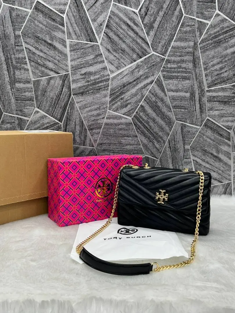 Tori Burch Kira Quilted ShoulderBag With Premium DoubleBox Packing - Image 5