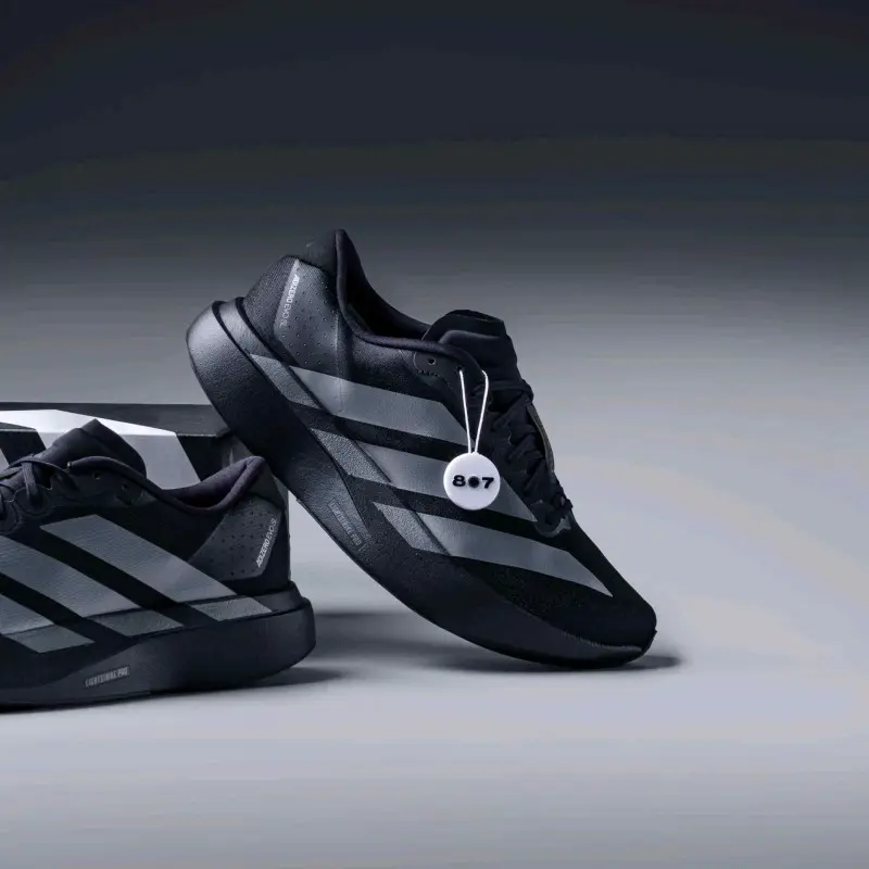 Adidas Adizero Evo SL Black Iron Metallic - Image 6