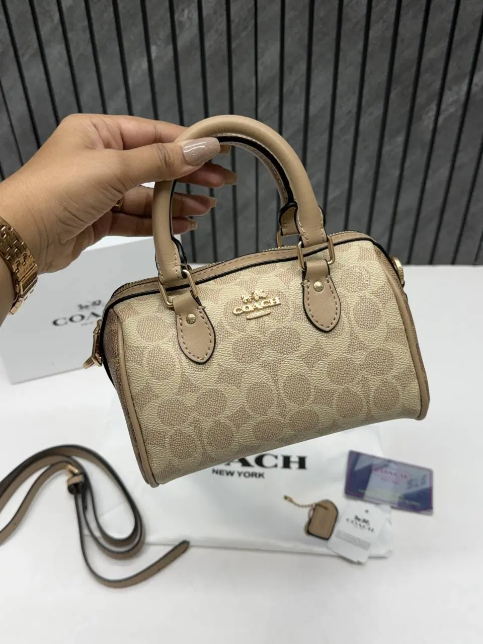 Coach Rowan Mini Crossbody With OriginalBox DustCover - Image 6