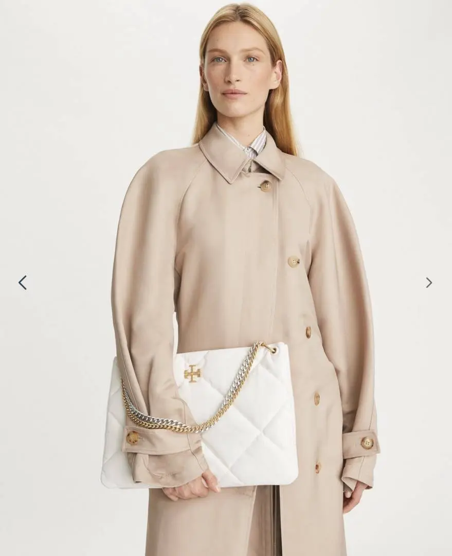 Tori Burch Kira Diamond Qualited SatchelBag With OriginalBox DustCover - Image 3