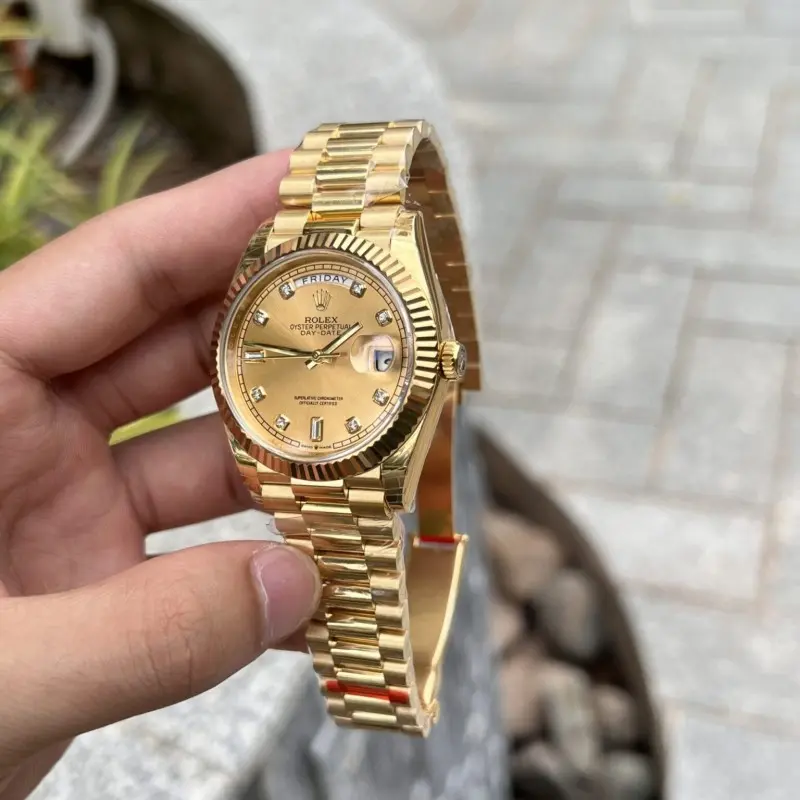 Rolex Oyster perpetual Day Date Yellow-Gold Ref-218238 Z-R Quality - Image 4