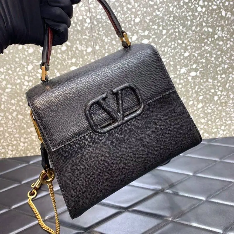 Valentynoo Black VSling TopHandle ShoulderBag With dustCover - Image 5