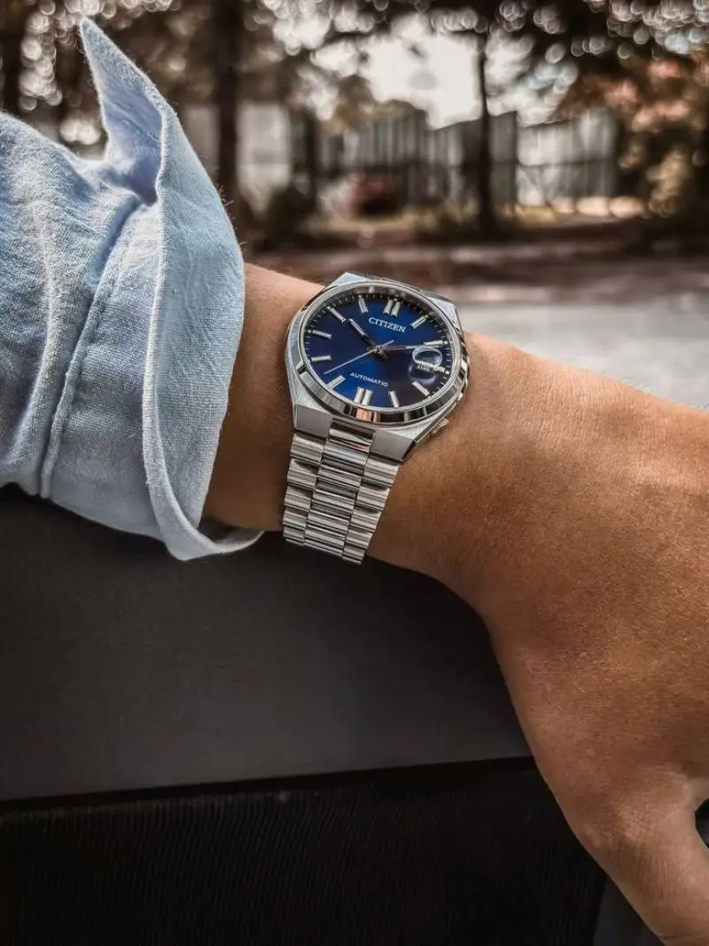 Citizen Tsuyosa Quartz Silver Blue - Image 2