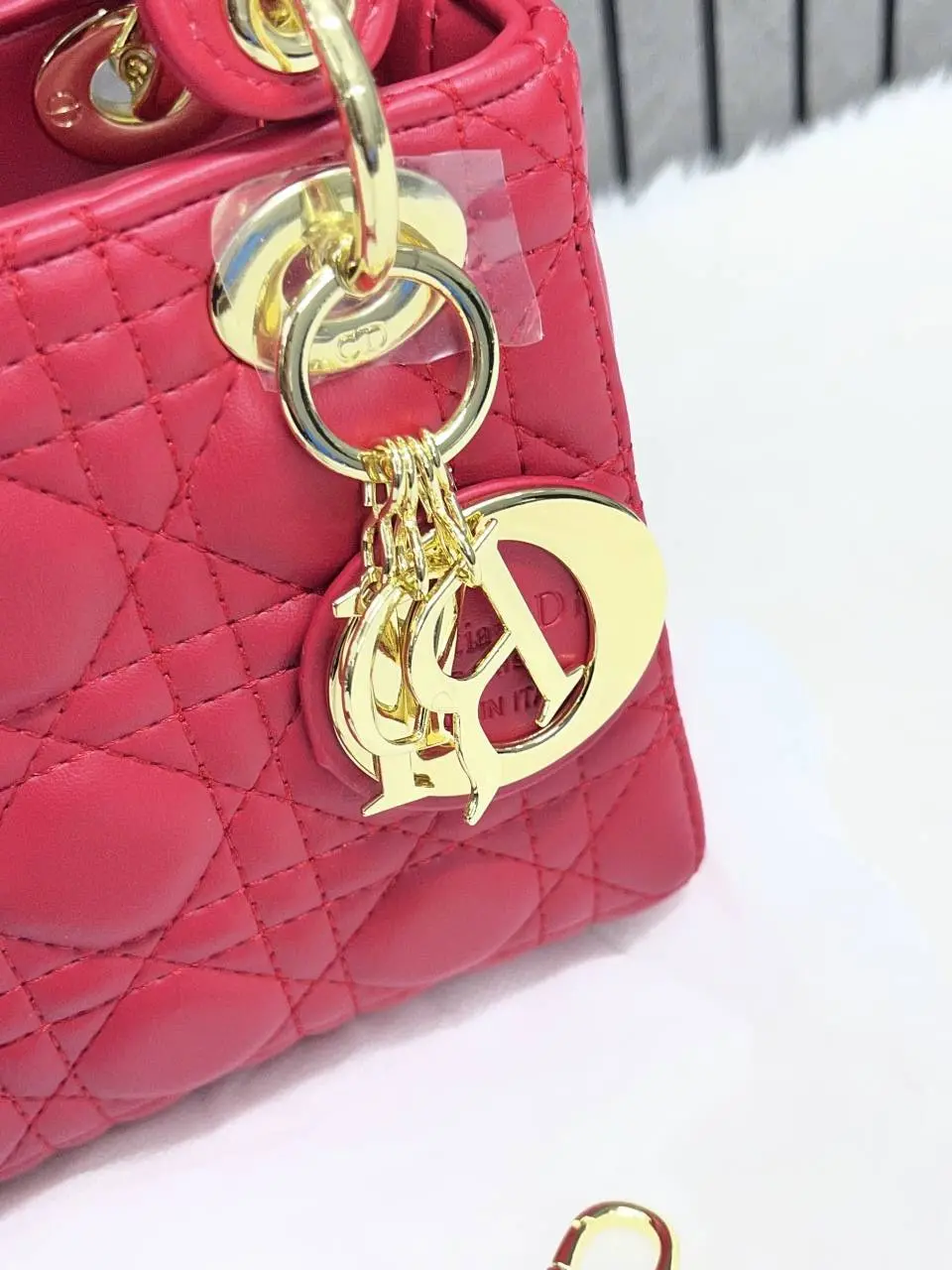 Dior Lady Medium Handbag With OriginalBox DustCover - Image 4
