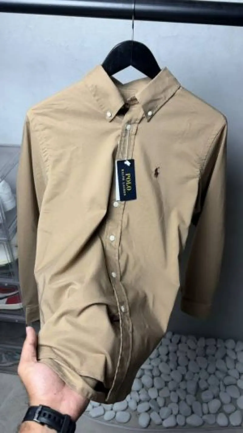 Ralph Lauren Premium Cotton Lycra Shirts 2572 - Image 2