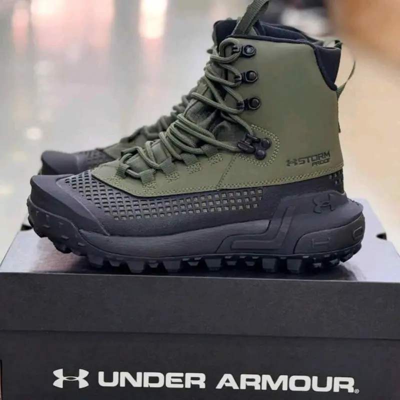 Under Armorr Hovr Raider WP Olive Green Black 1038