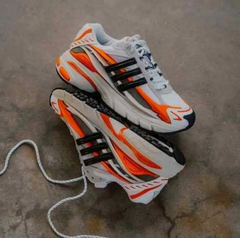 Adidas x pharrell williams jellyfish blanc orange - Image 7